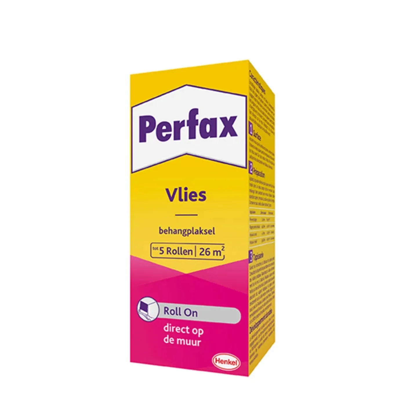 Perfax Roll-On Non-Woven Wallpaper Paste (4 rolls)